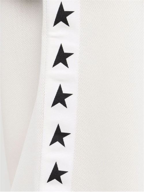 White elasticated star pants GOLDEN GOOSE | GWP00877P00052181347